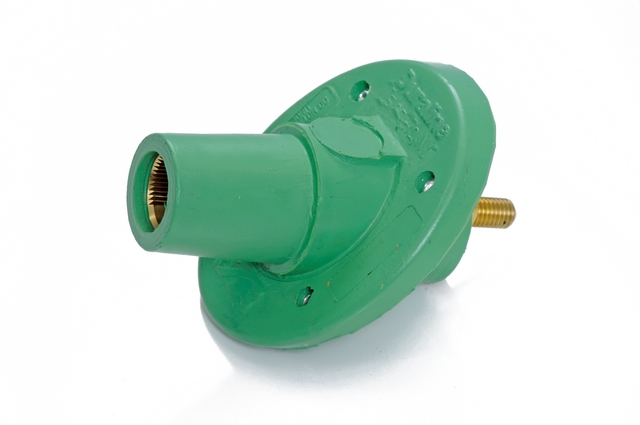 E1023 Female Panel Mount Receptacles 30 Degree - FEMALE - GREEN ...