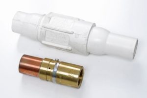 22-Series White Female 350 MCM Single Pole Contact and Sleeve