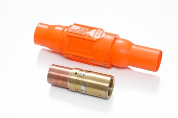 22-Series Orange Female 500 MCM Single pole Contact / Sleeve.