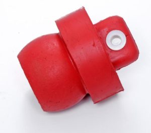 Duraline E1022 Series Red Male Rubber Cap.