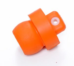 Duraline E1022 Series Orange Male Rubber Cap.