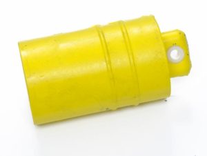 Duraline E1022 Series Yellow Female Rubber Cap.